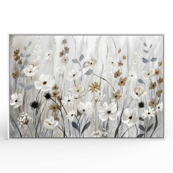 Quadro Retangular - Misty Meadow Field