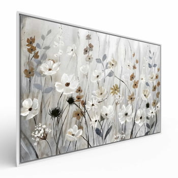 Quadro Retangular - Misty Meadow Field