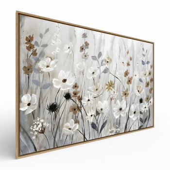 Quadro Retangular - Misty Meadow Field