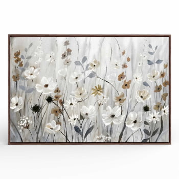 Quadro Retangular - Misty Meadow Field