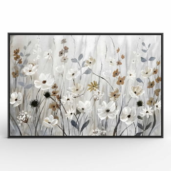 Quadro Retangular - Misty Meadow Field