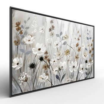 Quadro Retangular - Misty Meadow Field