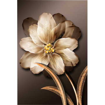 Quadro Retangular  -  Preciosa Flor