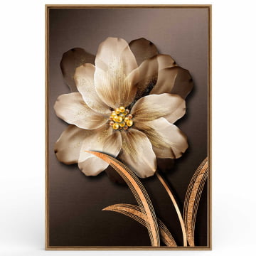Quadro Retangular  -  Preciosa Flor