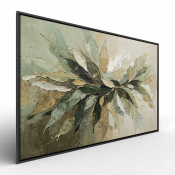 Quadro Retangular - Splash of Leaves