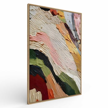 Quadro Retangular - Abstract Colorful