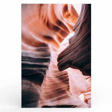 Quadro Retangular  - Antelope Canyon Sunbeams