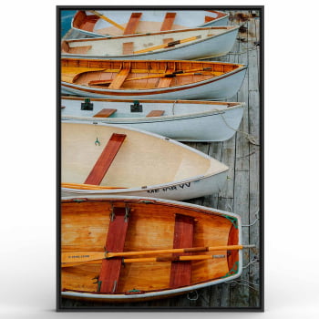 Quadro Retangular - BARCOS