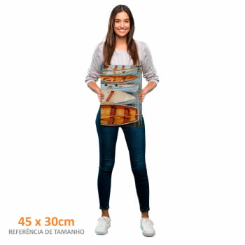 Quadro Retangular - BARCOS