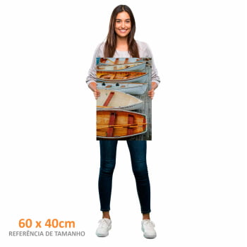 Quadro Retangular - BARCOS