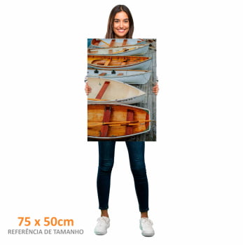 Quadro Retangular - BARCOS