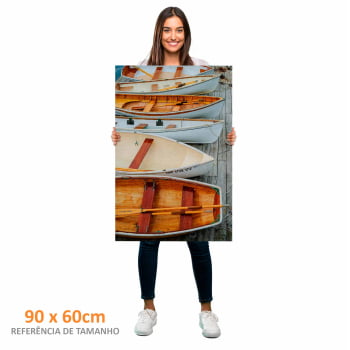 Quadro Retangular - BARCOS