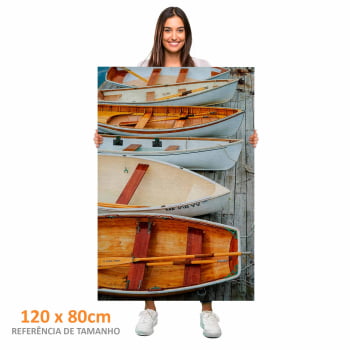 Quadro Retangular - BARCOS