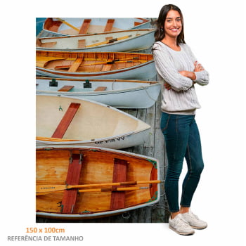 Quadro Retangular - BARCOS