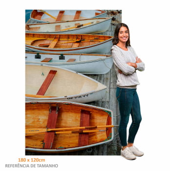 Quadro Retangular - BARCOS