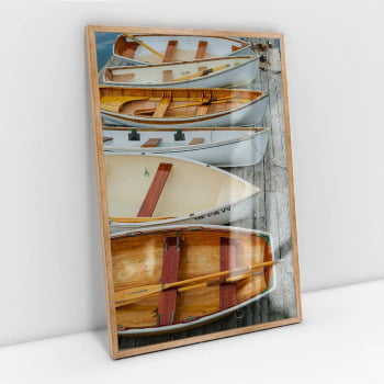 Quadro Retangular - BARCOS