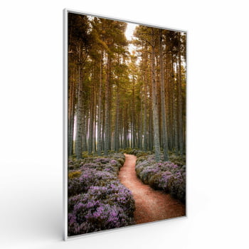 Quadro Retangular - Caminho das Lavandas