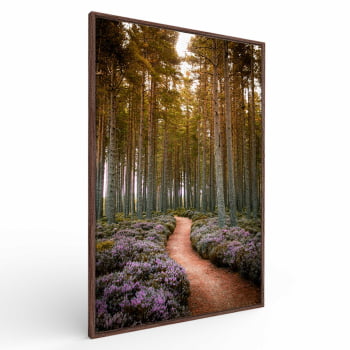 Quadro Retangular - Caminho das Lavandas