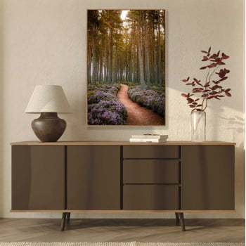 Quadro Retangular - Caminho das Lavandas