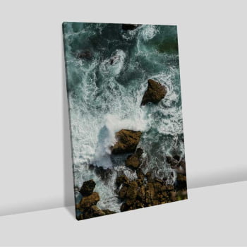 Quadro Retangular - ENTRE AS PEDRAS