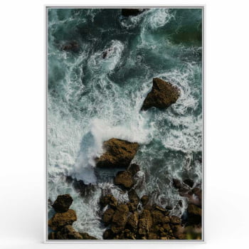 Quadro Retangular - ENTRE AS PEDRAS