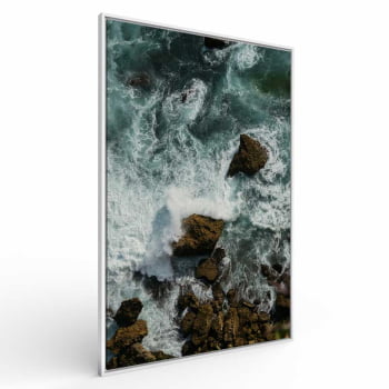 Quadro Retangular - ENTRE AS PEDRAS