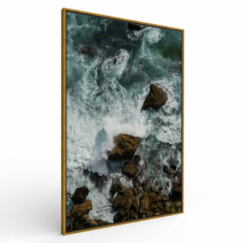 Quadro Retangular - ENTRE AS PEDRAS