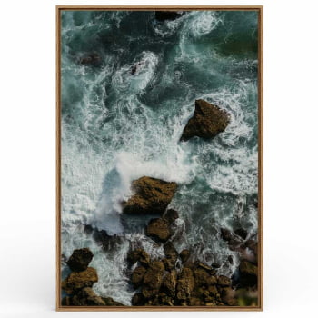 Quadro Retangular - ENTRE AS PEDRAS