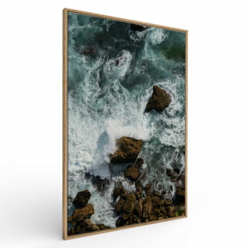 Quadro Retangular - ENTRE AS PEDRAS