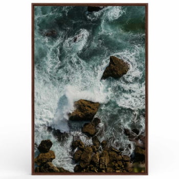 Quadro Retangular - ENTRE AS PEDRAS
