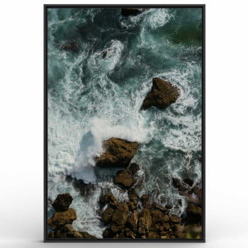 Quadro Retangular - ENTRE AS PEDRAS