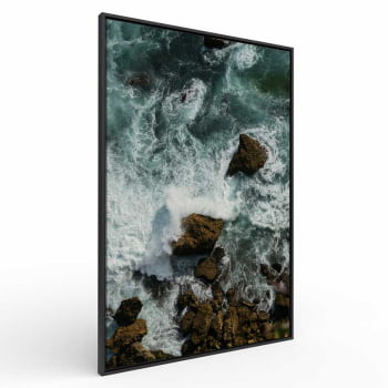 Quadro Retangular - ENTRE AS PEDRAS