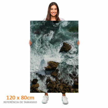 Quadro Retangular - ENTRE AS PEDRAS