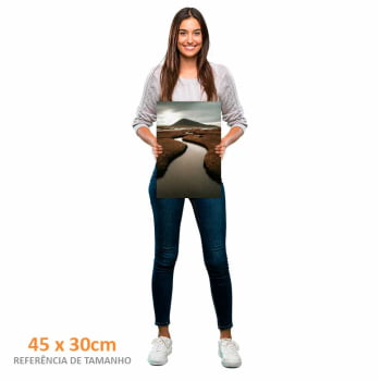 Quadro Retangular - FLUXO DAS ÁGUAS