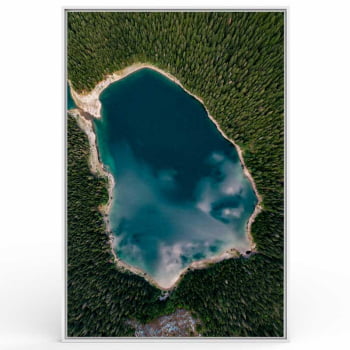 Quadro Retangular - LAGO AZUL