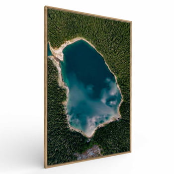 Quadro Retangular - LAGO AZUL