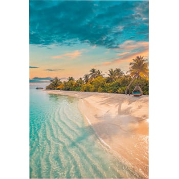 Quadro Retangular - Paradise Beach