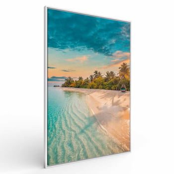 Quadro Retangular - Paradise Beach