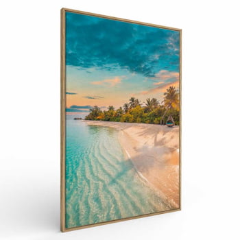Quadro Retangular - Paradise Beach