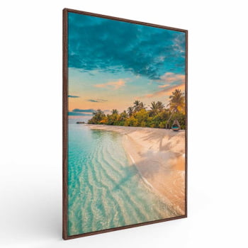 Quadro Retangular - Paradise Beach