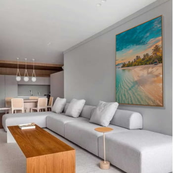 Quadro Retangular - Paradise Beach