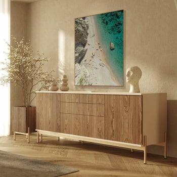 Quadro Retangular - Praia Paradisíaca 