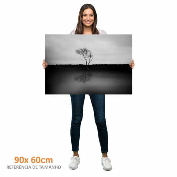 Quadro Retangular - SOLITUDE 