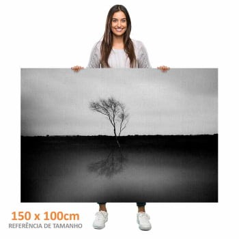 Quadro Retangular - SOLITUDE 