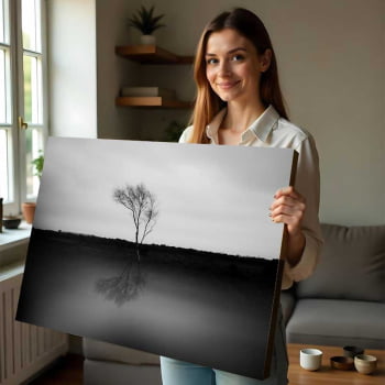 Quadro Retangular - SOLITUDE 