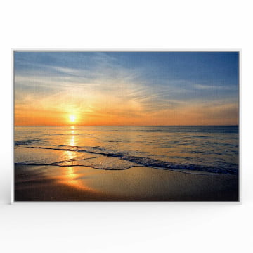 Quadro Retangular  - Sunset on the sea