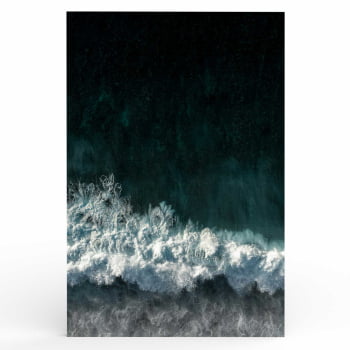Quadro Retangular - White Beach II