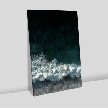 Quadro Retangular - White Beach II