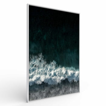 Quadro Retangular - White Beach II