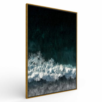 Quadro Retangular - White Beach II